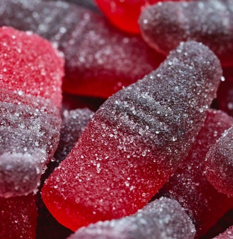 bonbon violette cerise français