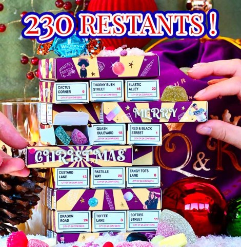 calendrier de l'avent bonbons 2025