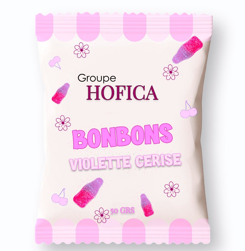 sachets ed bonbons personnalises