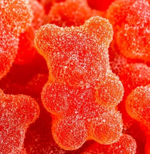 bonbon peche blanche vegan