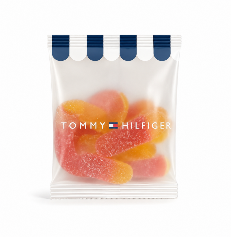 sachets de bonbons personnalisés sans sucres
