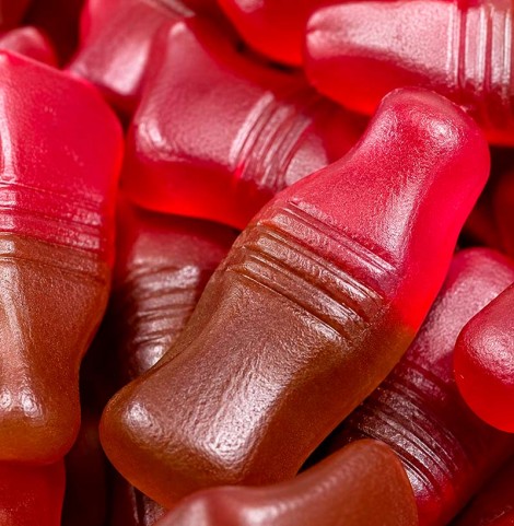 bonbon vegan cola cerise francais