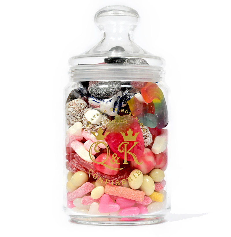 bonbonnière de bonbons anglais